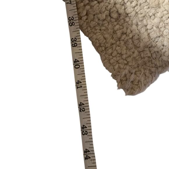 Fashion Q Cardigan Womens Tan Open Front Waterfall Sweater Cozy Winter Outdoor - Picture 8 of 9